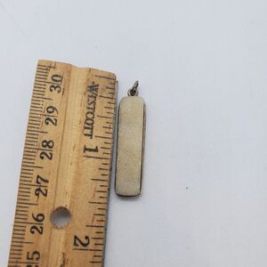 Sterling Silver and Stone Pendant